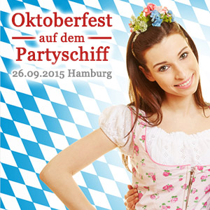 Oktoberfest auf dem Partyboot