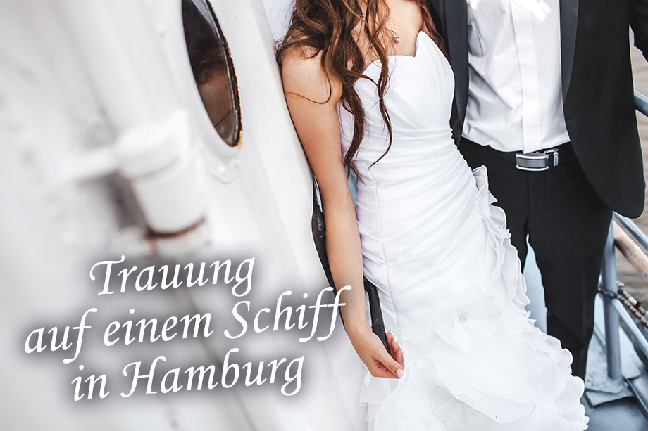 Trauung auf einem Schiff